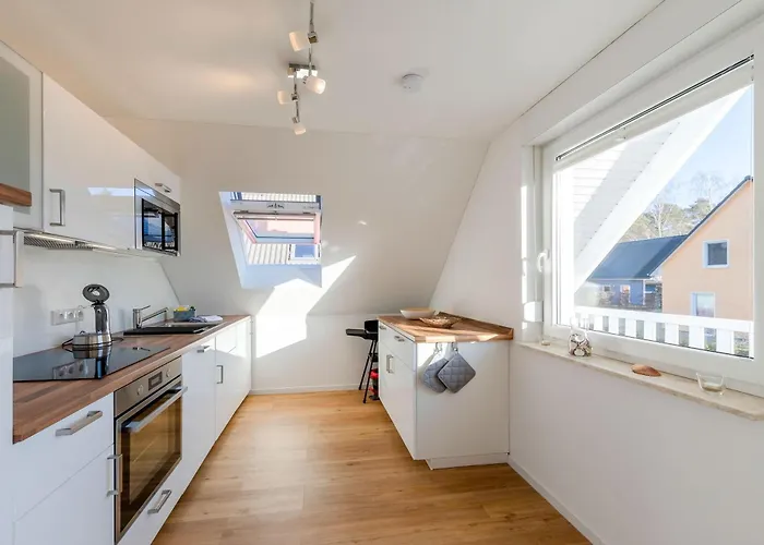 Apartment Merlin Ausguck - Familienfreundliche Dachgeschosswohnung Mit Morgensonne *